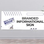 Branded Informational Sign