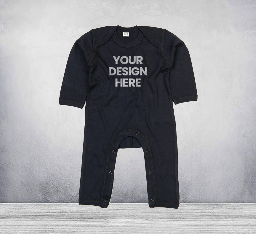 Custom Printed Baby Romper Suit