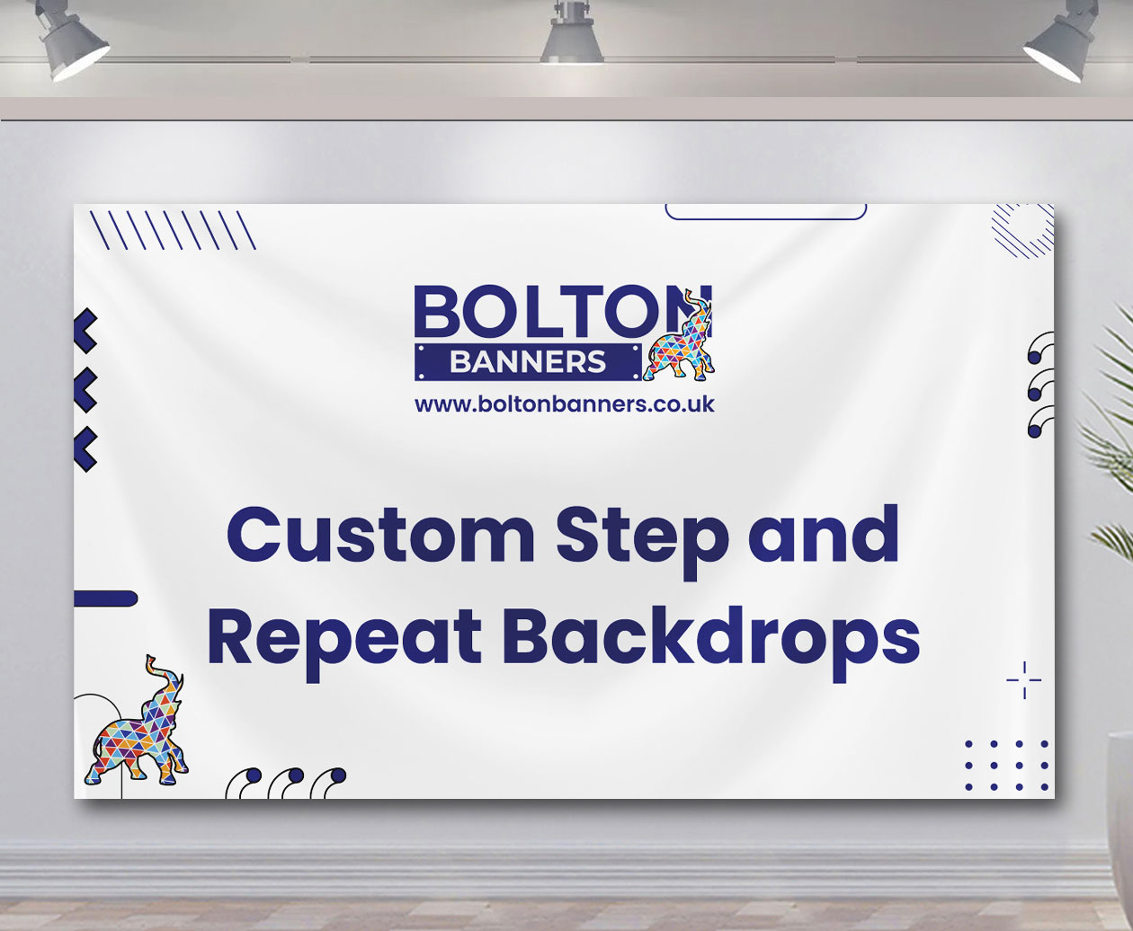 Custom Step and Repeat Backdrops