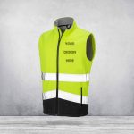 Personalised Hi Vis Safety Gillet