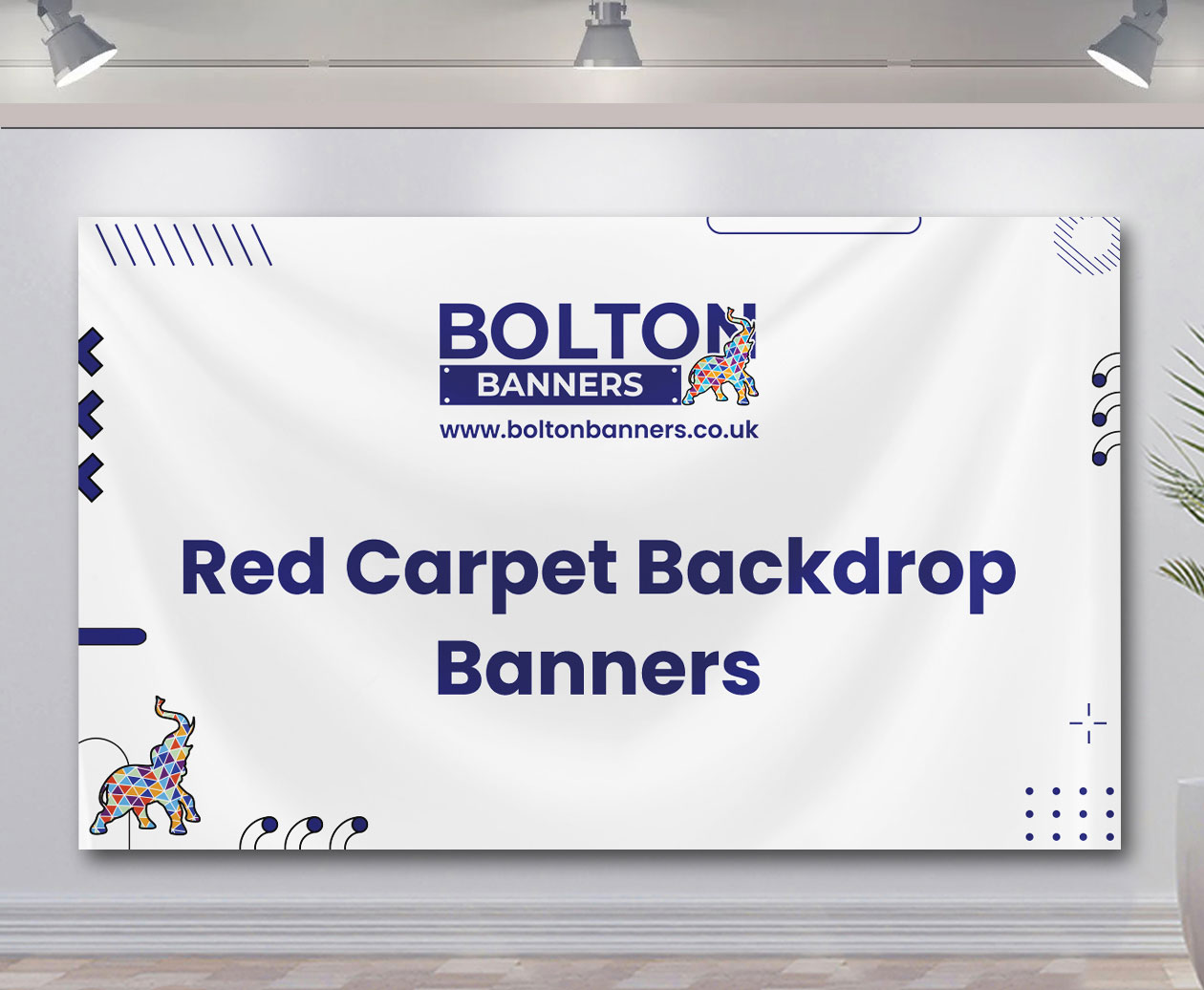 Red Carpet Backdrop Banners