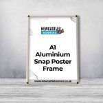 A1 Aluminium Snap Poster Frame (With Printed Poster)
