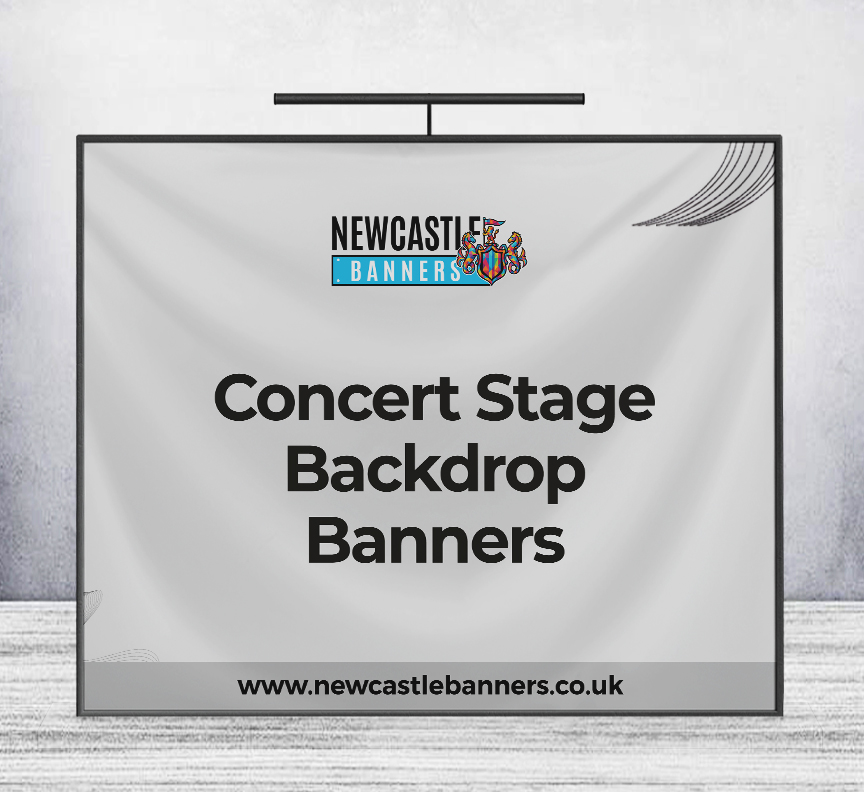 Concert Stage Backdrop Banners