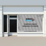 One Way Vision Window Film Stickers
