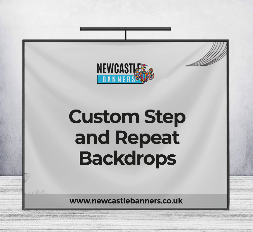 Custom Step and Repeat Backdrops