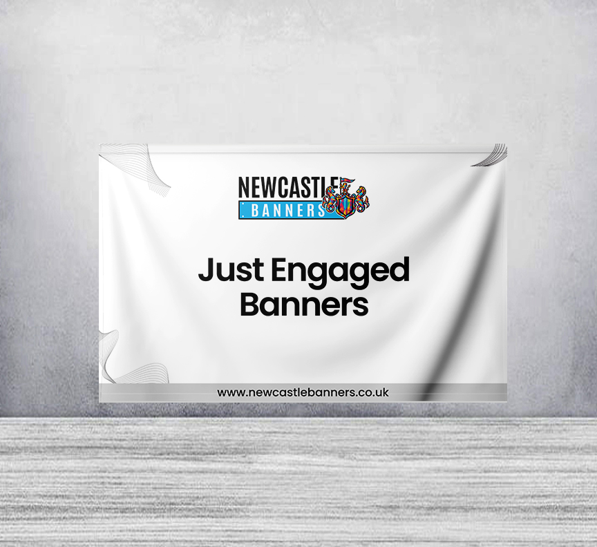 Just Engaged Banners