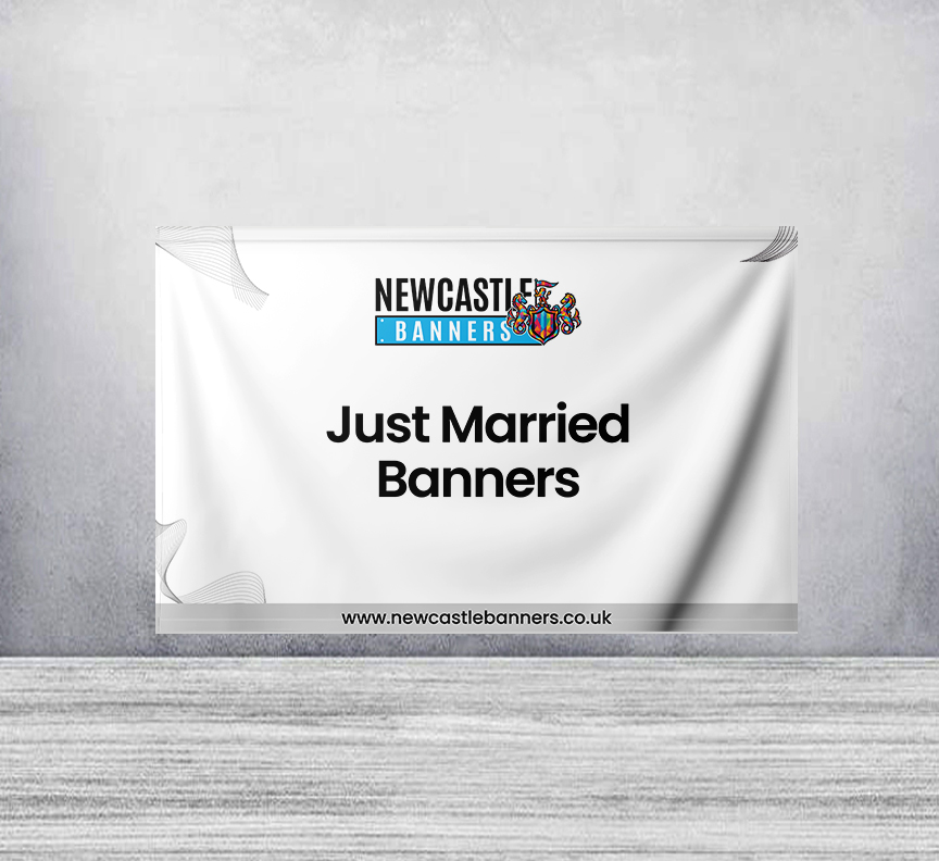 Just Married Banners