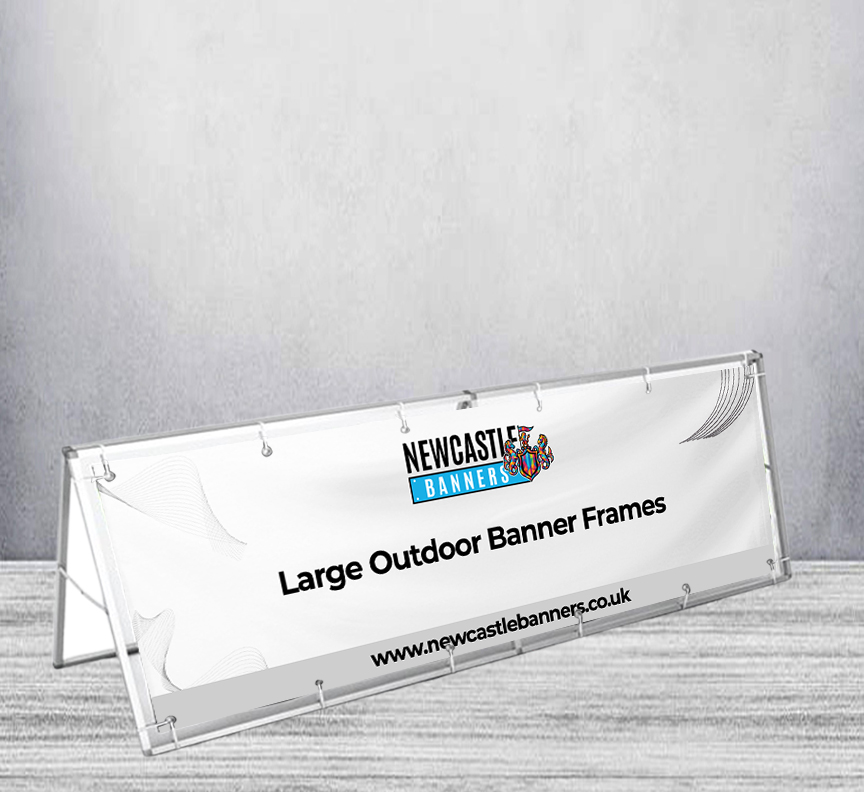 Large Outdoor Banner Frames