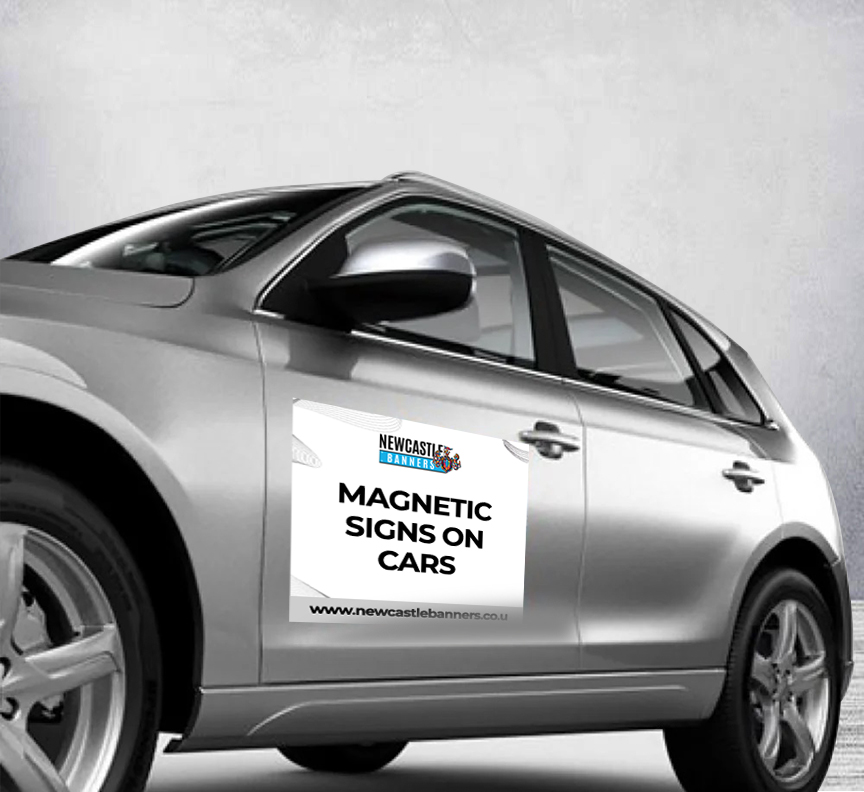 Magnetic Signs on Cars