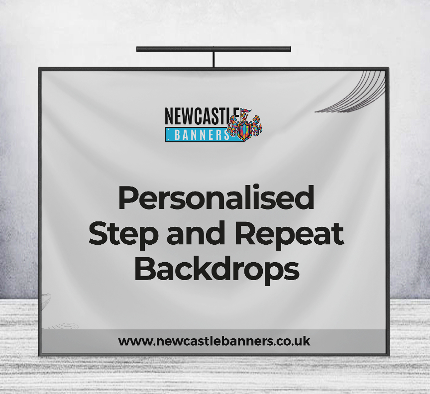 Personalised Step and Repeat Backdrops
