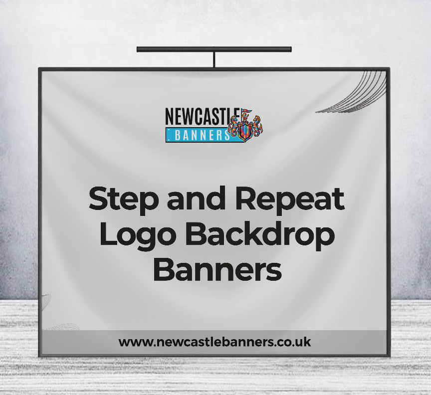 Step and Repeat Logo Backdrop Banners