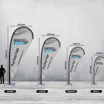 Tear Drop Flags